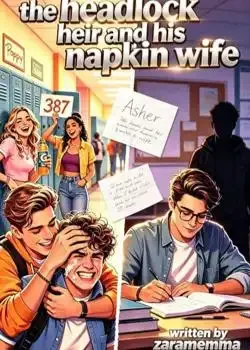 The headlock heir and his napkin wife book cover