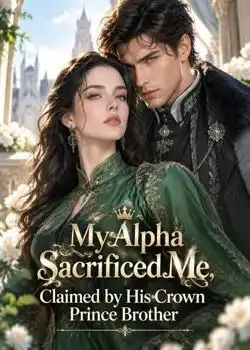 My Alpha Sacrificed Me, Claimed by His Crown Prince Brother book cover