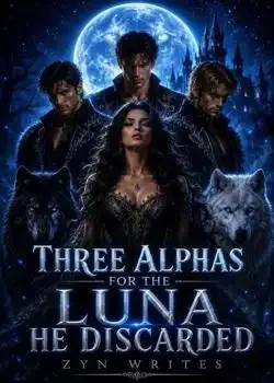 Three Alphas For The Luna He Discarded book cover