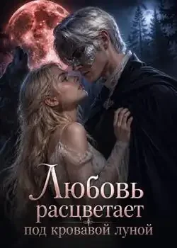 Обложка «Любовь расцветает под кровавой луной»