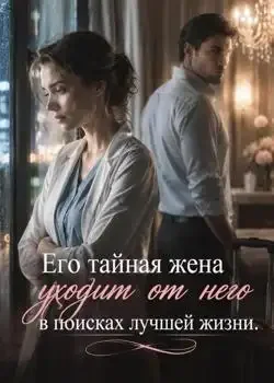 Обложка «Его тайная жена уходит от него в поисках лучшей жизни.»