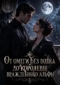 Обложка «От омеги без волка до королевы враждебного альфы»
