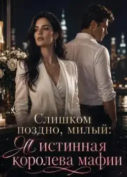 Обложка «Слишком поздно, милый: Я истинная королева мафии»