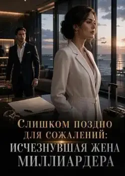 Обложка «Слишком поздно для сожалений: исчезнувшая жена миллиардера»