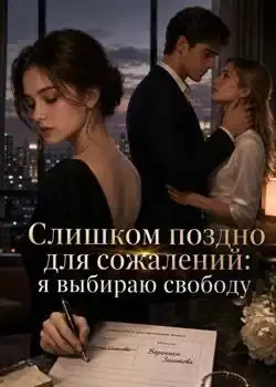 Обложка «Слишком поздно для сожалений: я выбираю свободу»