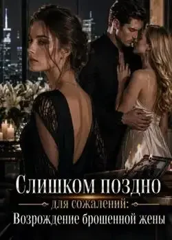Обложка «Слишком поздно для сожалений: Возрождение брошенной жены»