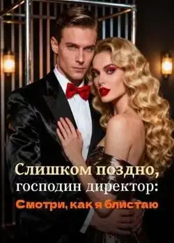 Обложка «Слишком поздно, господин директор: Смотри, как я блистаю»