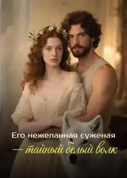 Обложка «Его нежеланная суженая — тайный белый волк»