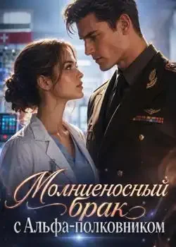 Обложка «Молниеносный брак с Альфа-полковником»