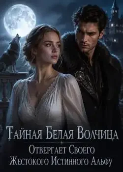 Обложка «Тайная Белая Волчица Отвергает Своего Жестокого Истинного Альфу»